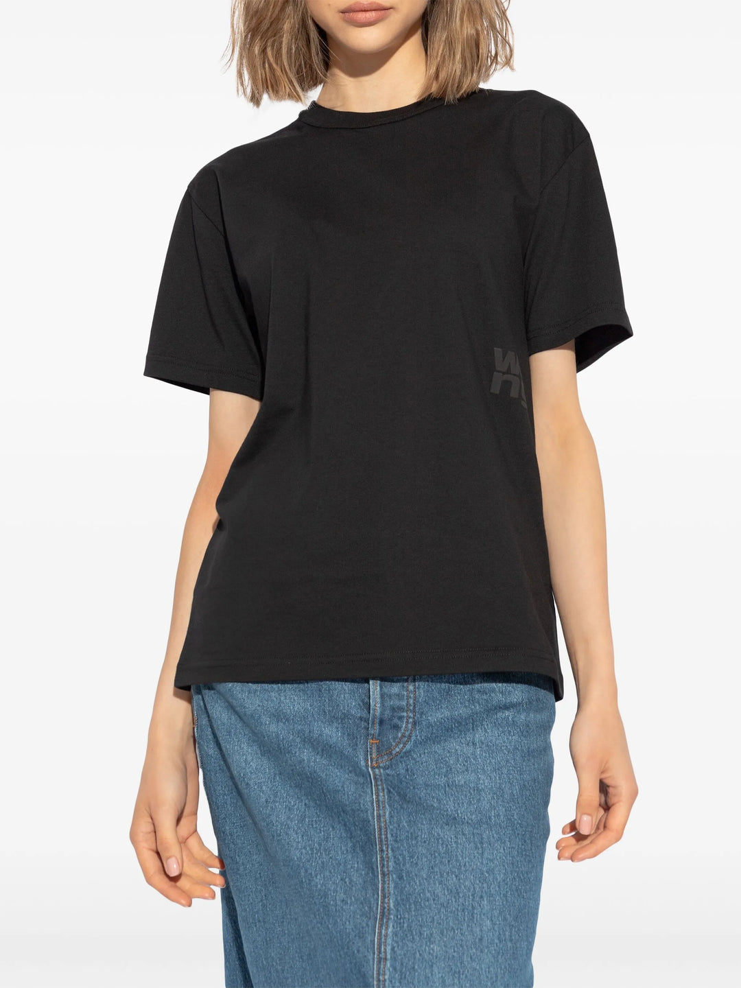 Essential Jersey Tee With Puff Logo