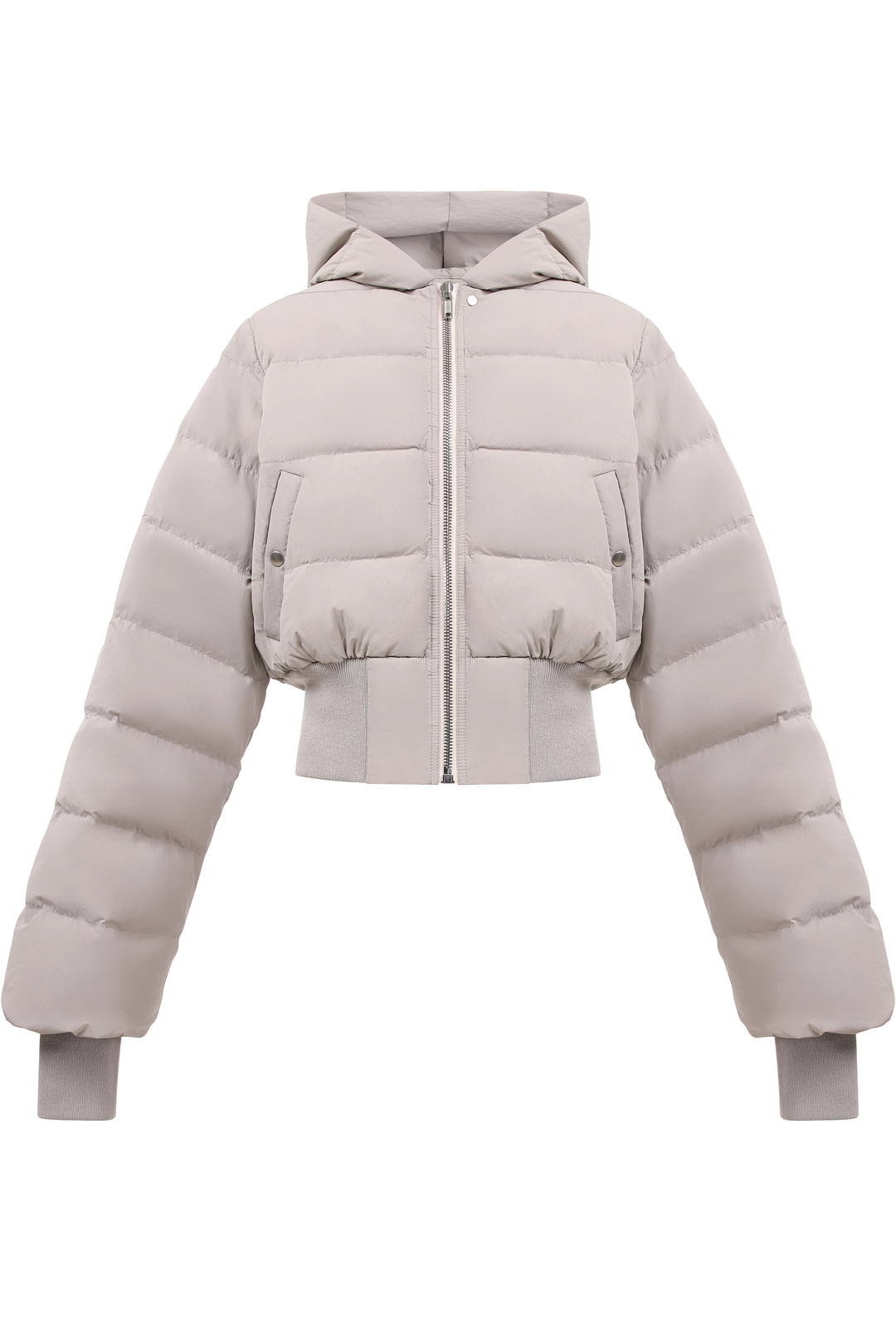 Hooded Matte Nylon Jacket
