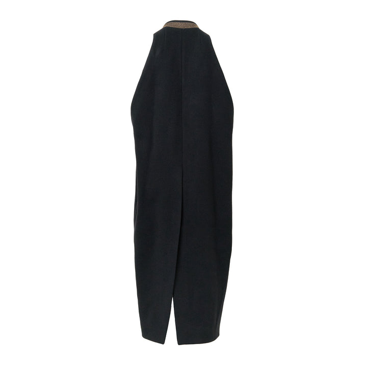 Sleeveless Cyclops Coat Melton
