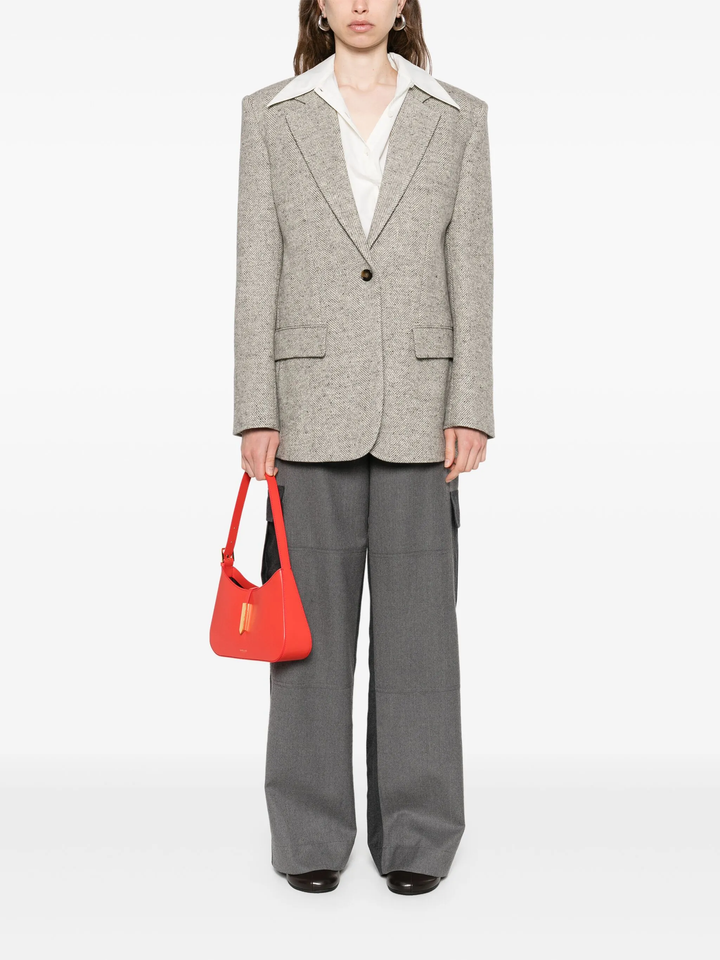 Mixed Flannel Trousers