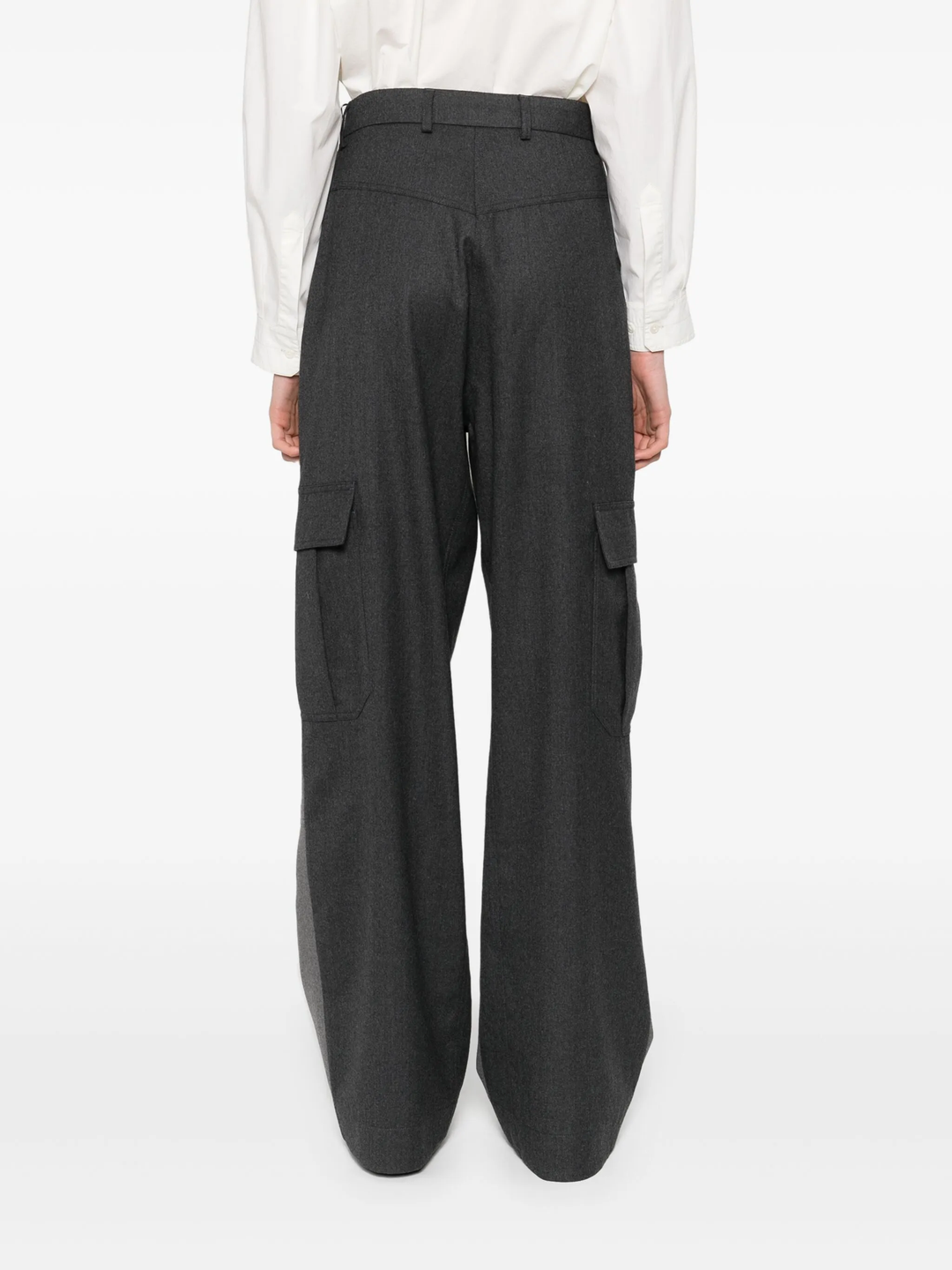 Mixed Flannel Trousers