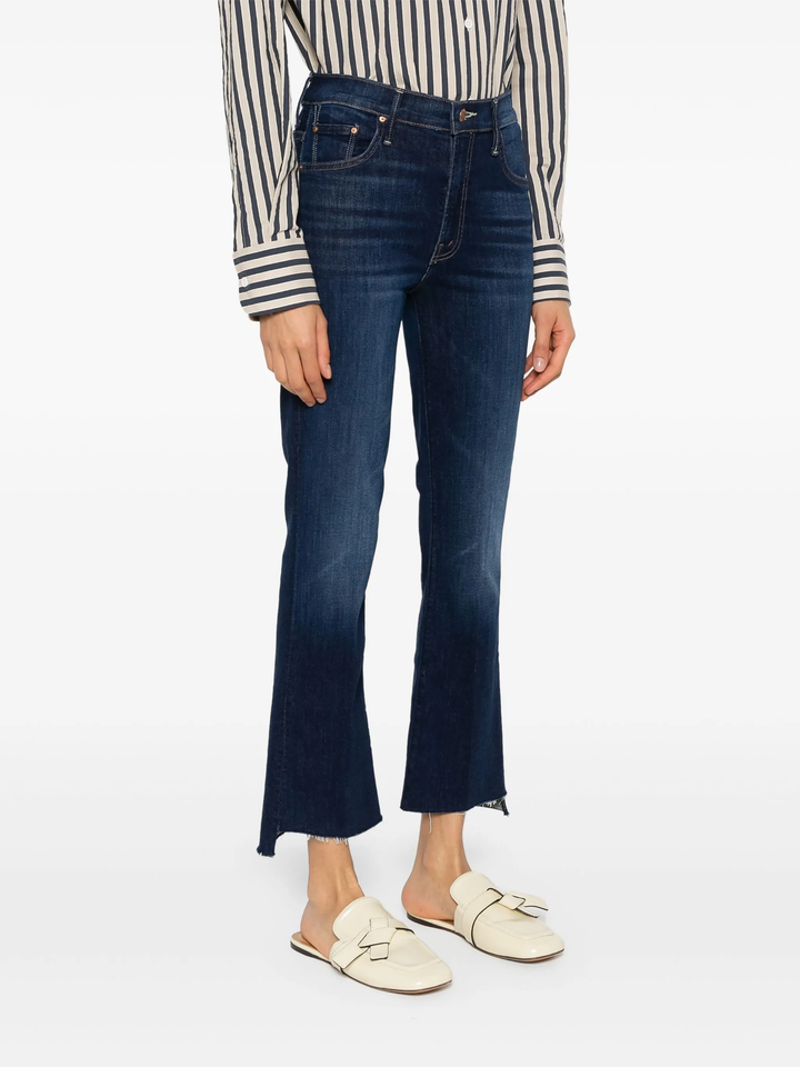 The Insider Crop Step Fray Jeans