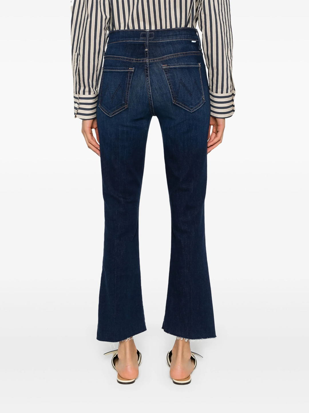 The Insider Crop Step Fray Jeans
