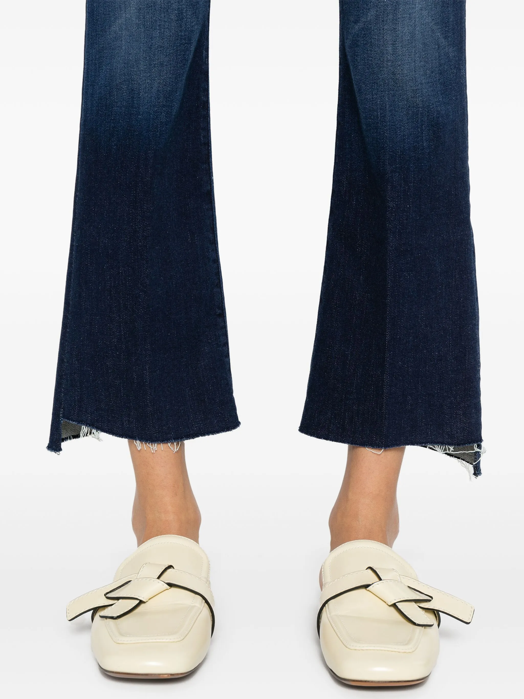 The Insider Crop Step Fray Jeans