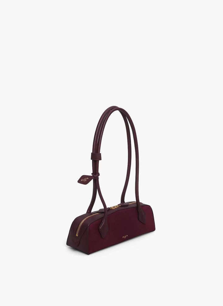 Teckel Small Suede Goatskin And Shiny Goatskin Leather