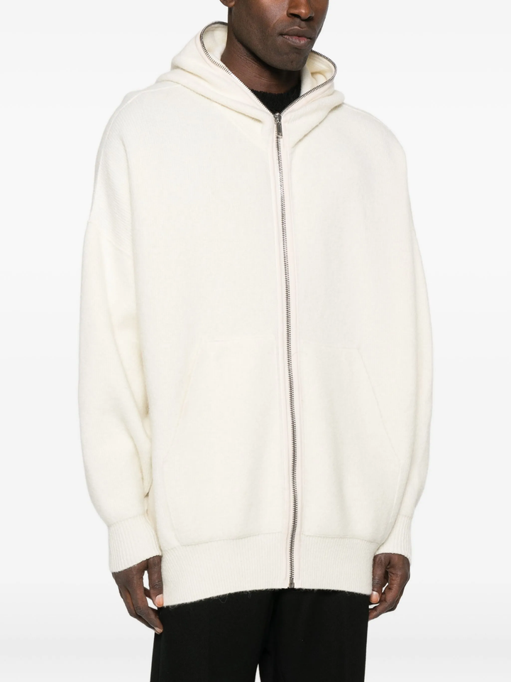 Gimp Hoodie Alpaca Knit
