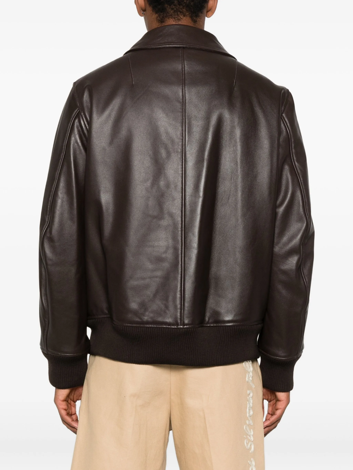 Oversized Multi Pocket Aviator Jacket