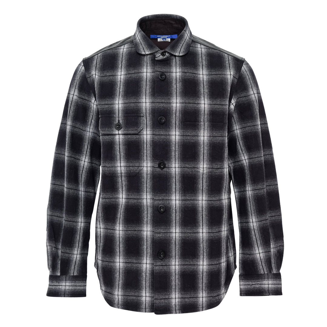Cotton Flannel Check X Cotton Shirt