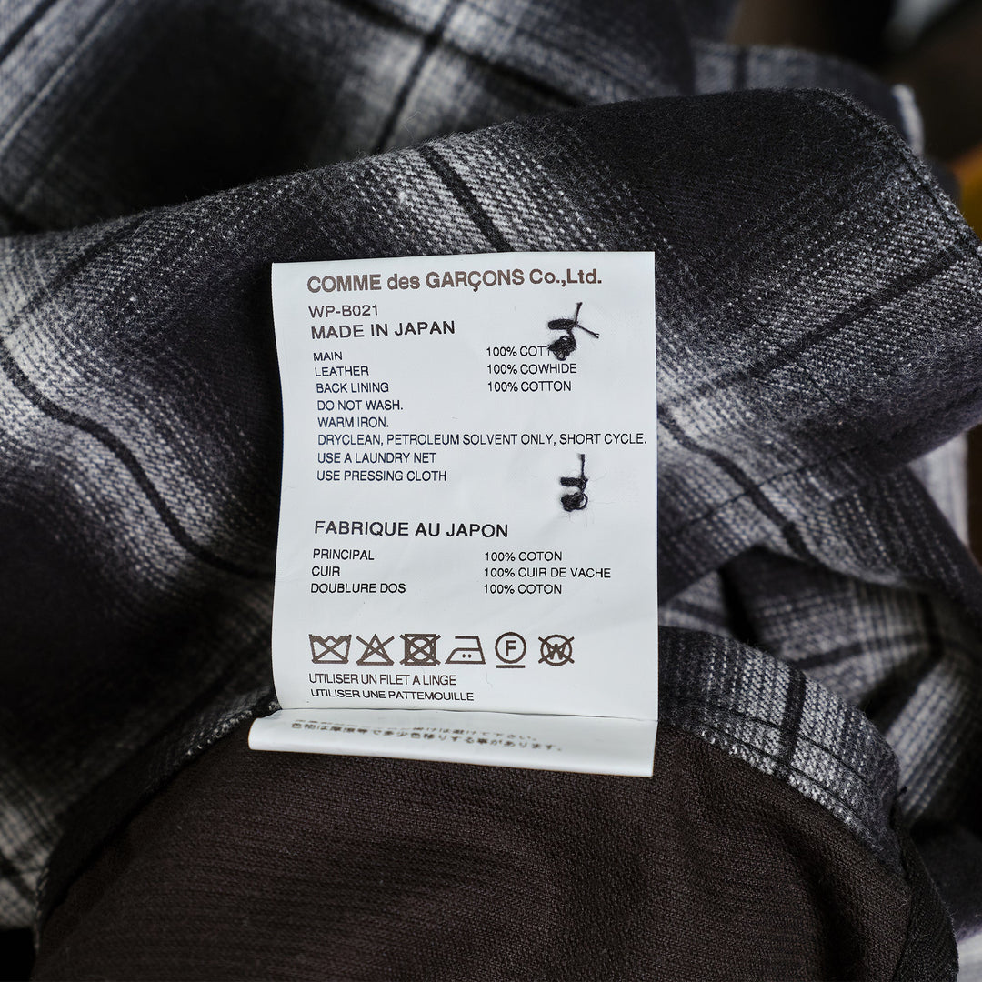 Cotton Flannel Check X Cotton Shirt