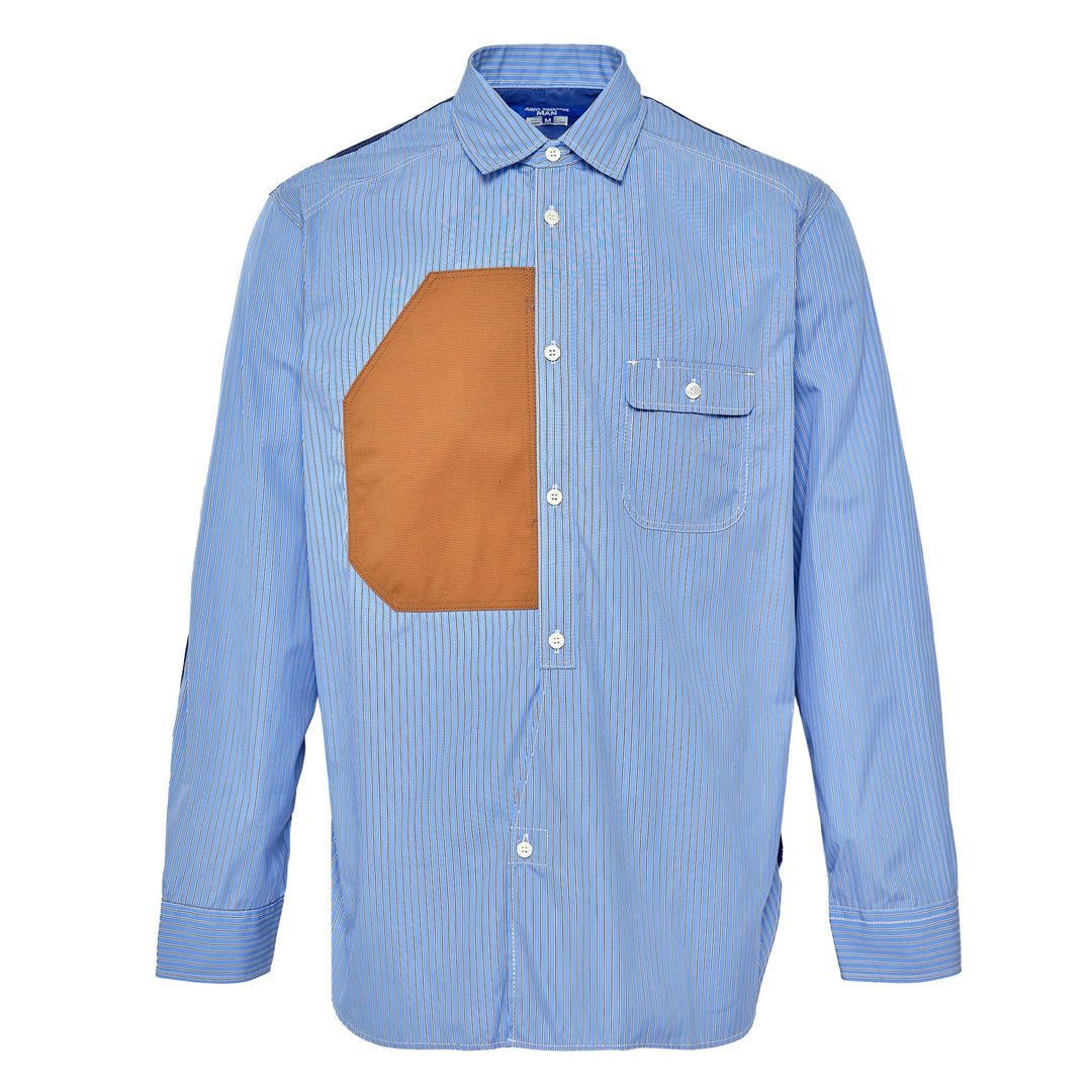 Cotton Stripe X Cotton Flannel Shirt