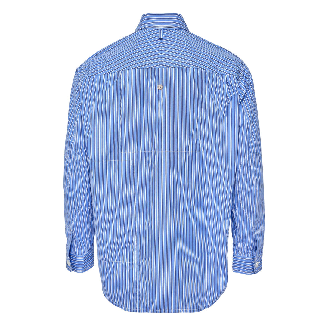 Reversible Cotton Stripe Shirt
