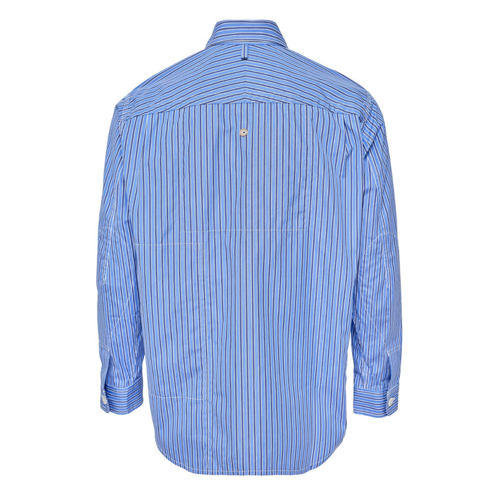 Reversible Cotton Stripe Shirt