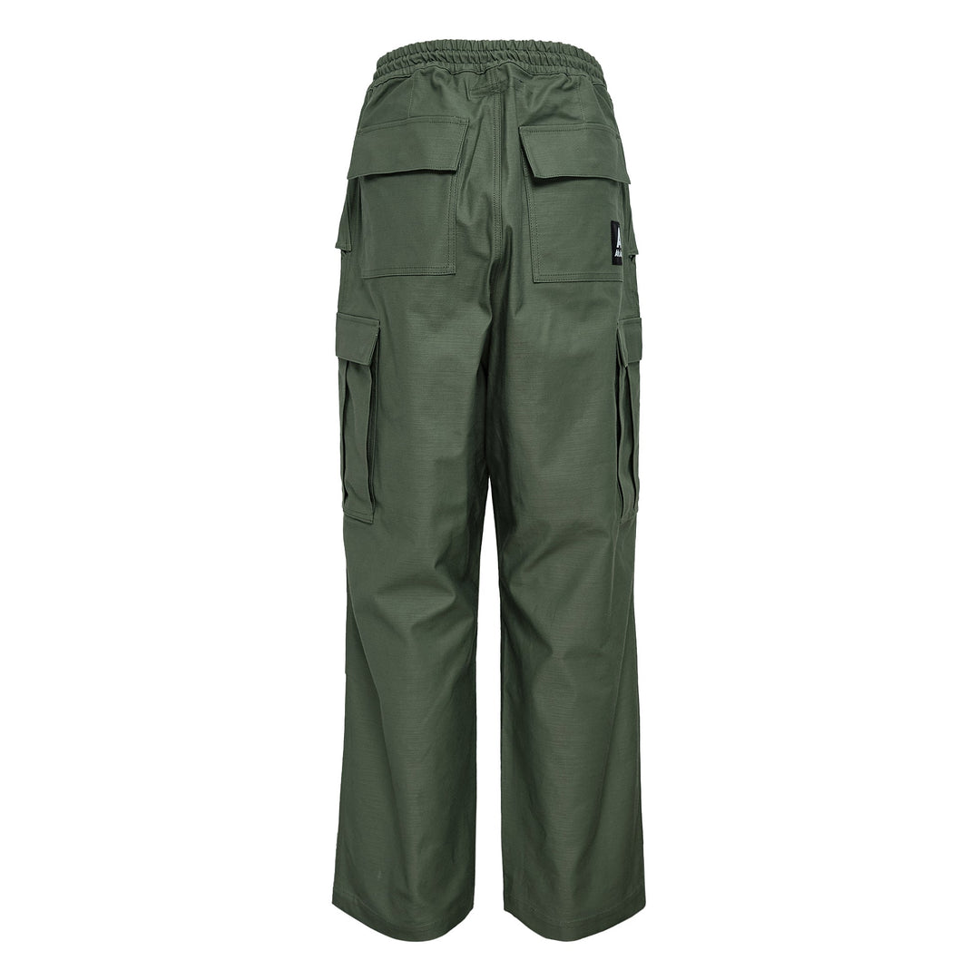 Cotton Urethane Back Satin Pants