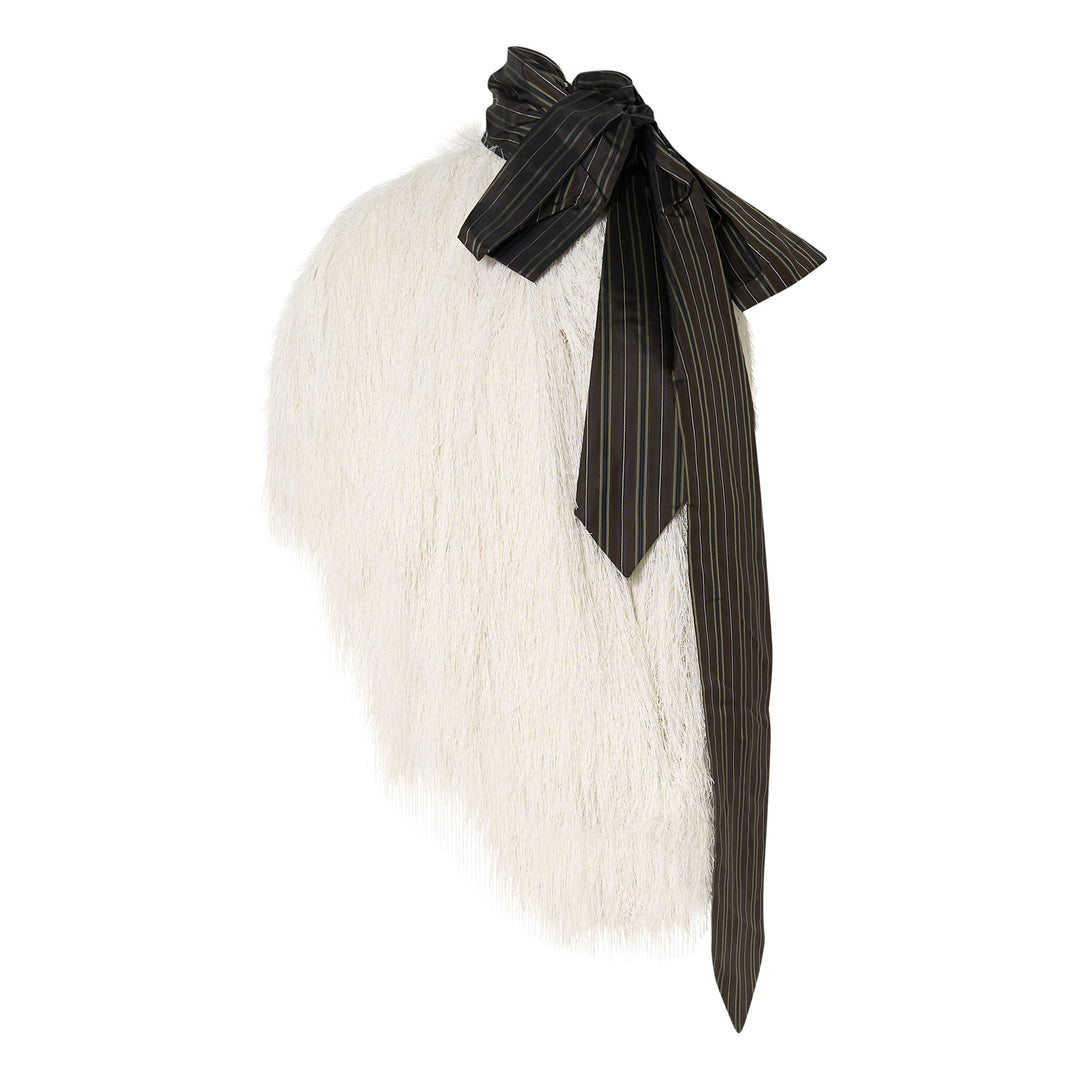 Fringed Polyester Top