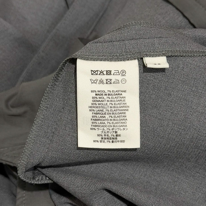 Long Straight Tailored Skirt