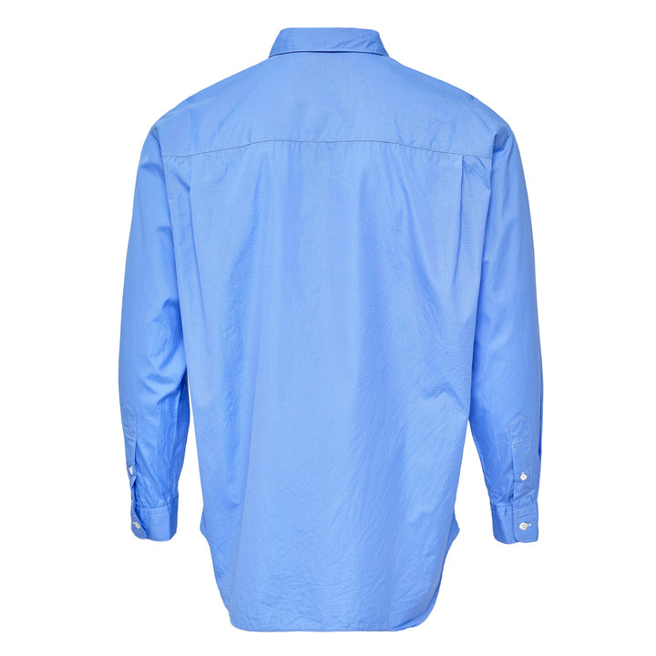 Cotton Oxford X Multi Fabrics Shirt