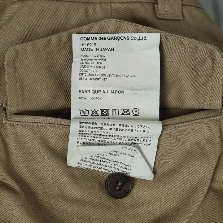 Cotton Chino Cloth Garment Dye Pants