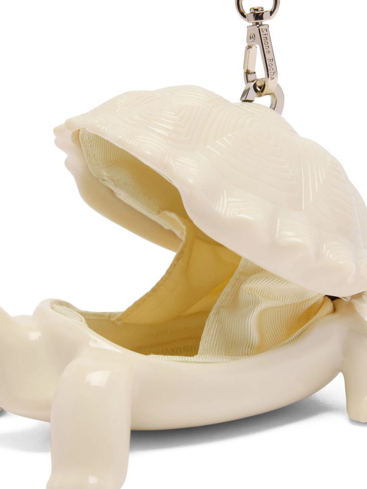 Tortoise Bag With Pearl Crossbody