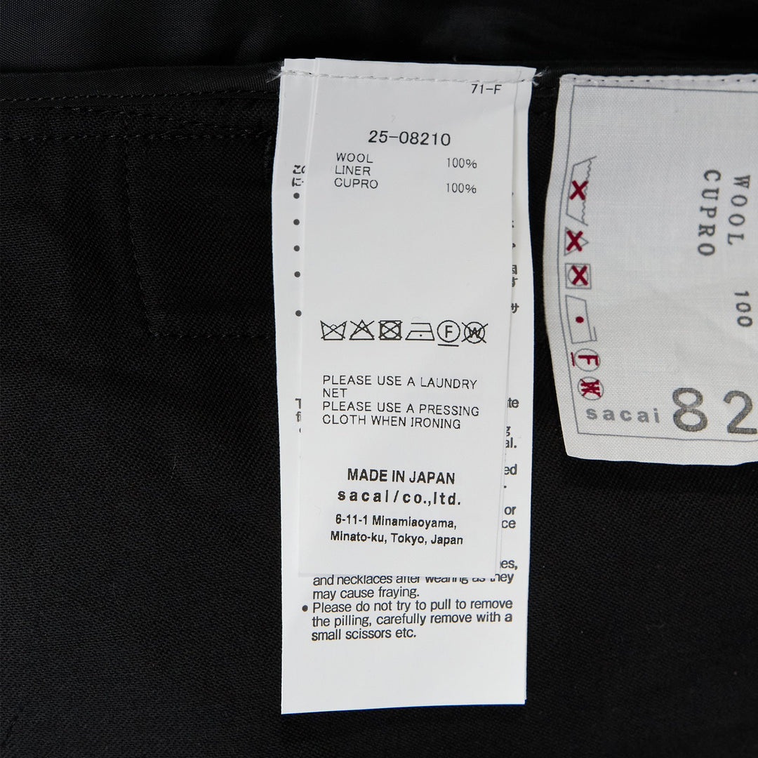 Wool Melton Skirt