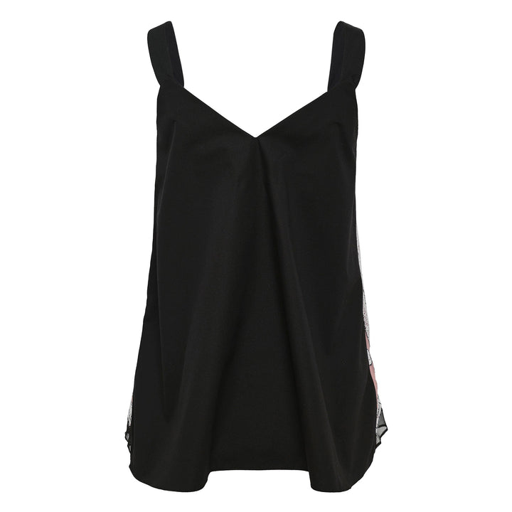 Cotton With Lace Embroidered Top