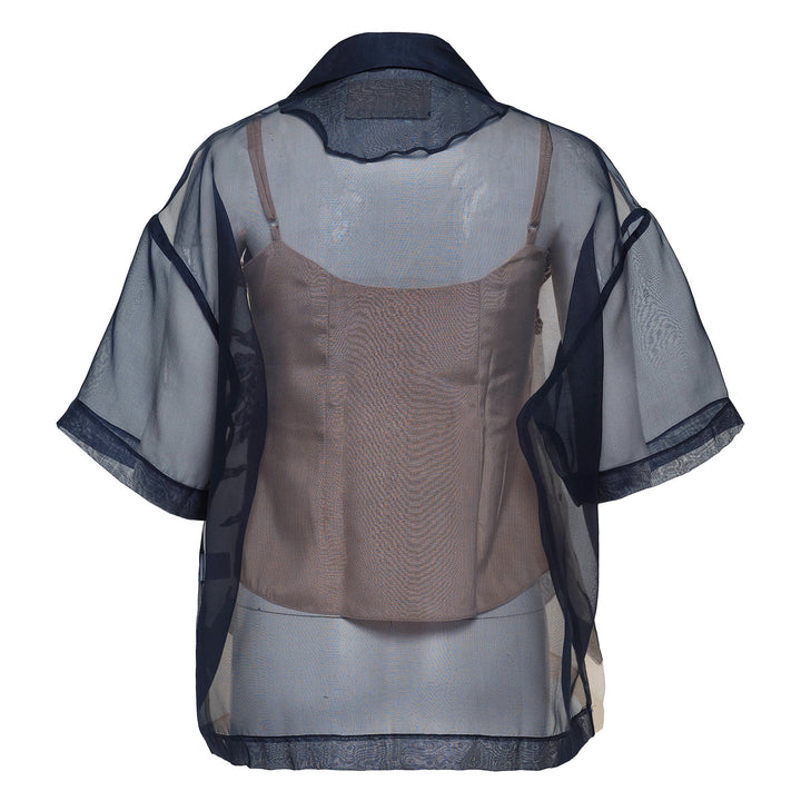 Lightweight Organza Silk Blouse
