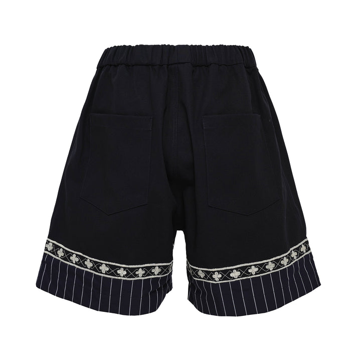 Cotton Twill Canvas Shorts