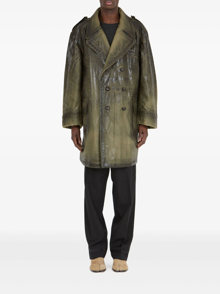 Brushed Cotton Satin Coat