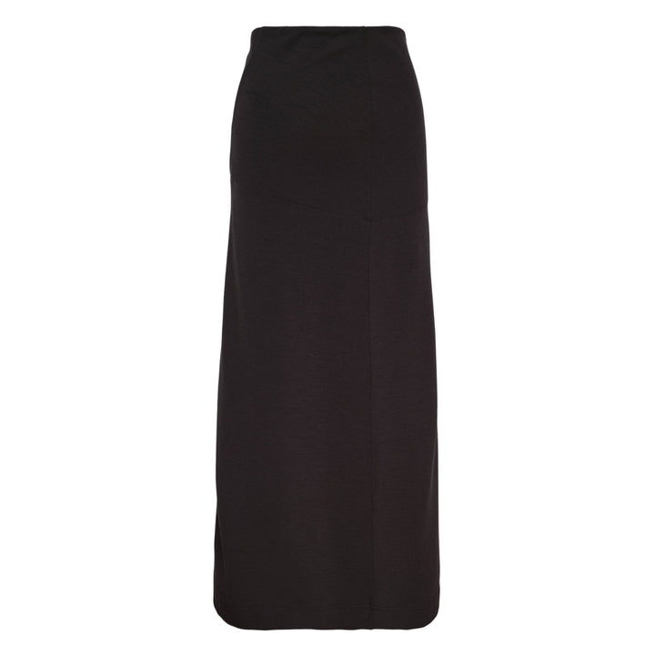 Twisted Hem Maxi Skirt