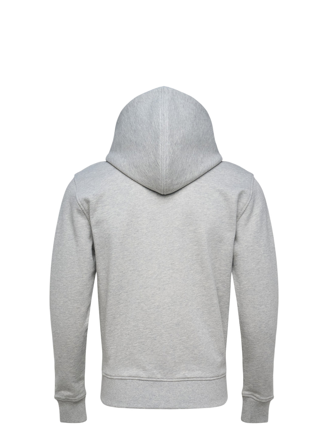 Contrasted Zip-Up Hoodie