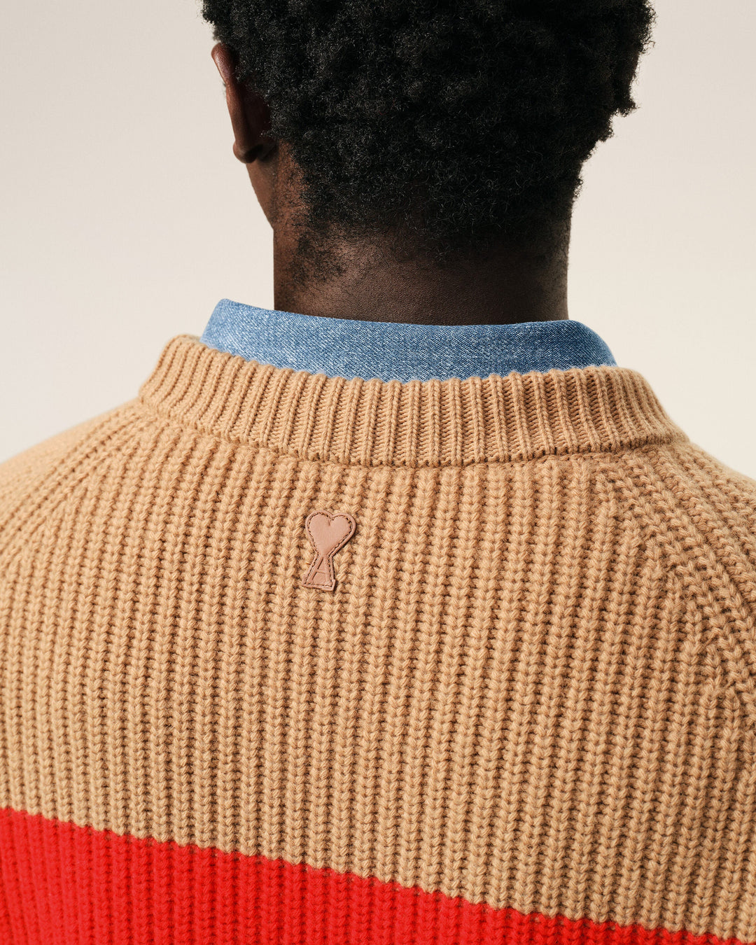 Xmas Oversized Round Collar Sweater