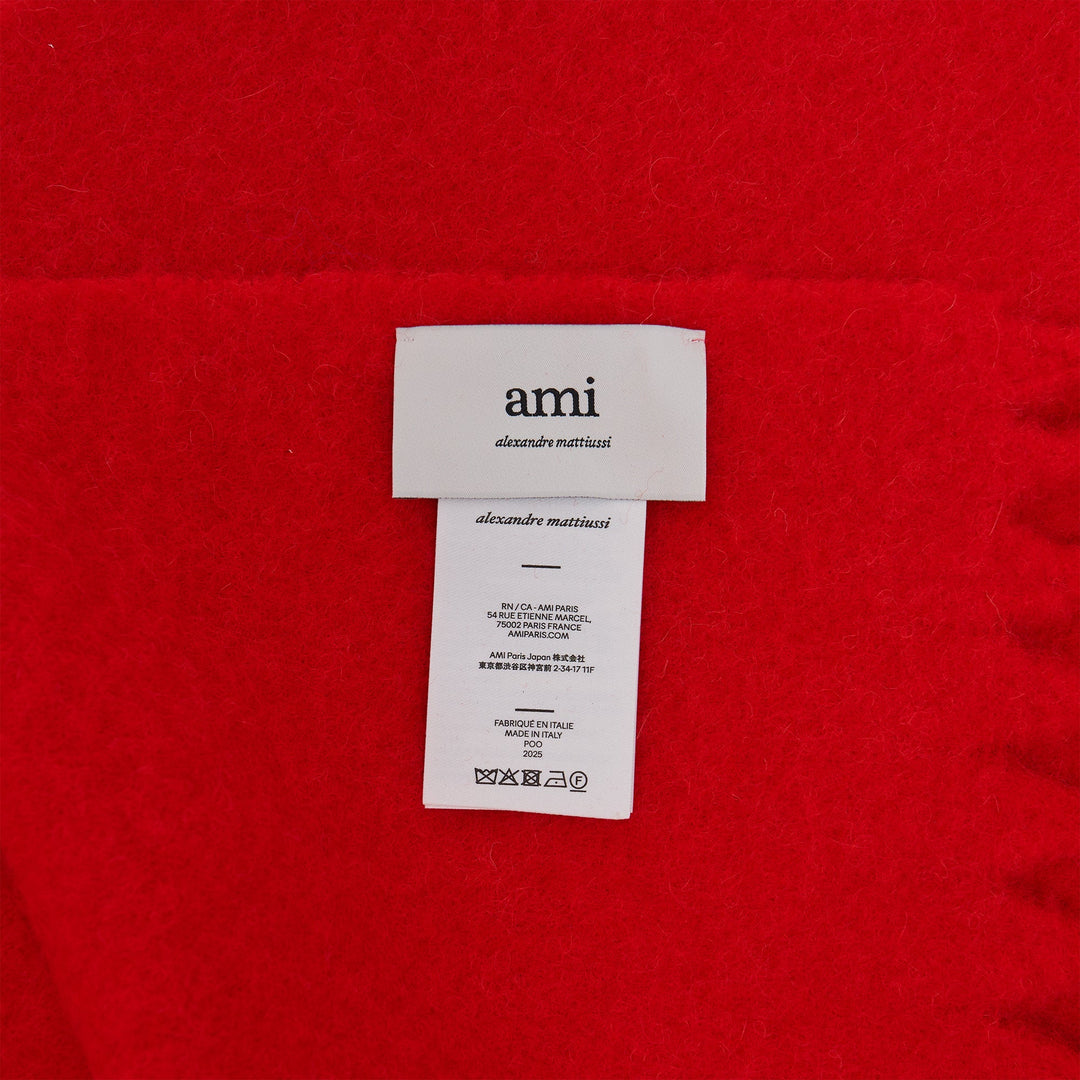 Xmas Off White ADC Intarsia Scarf