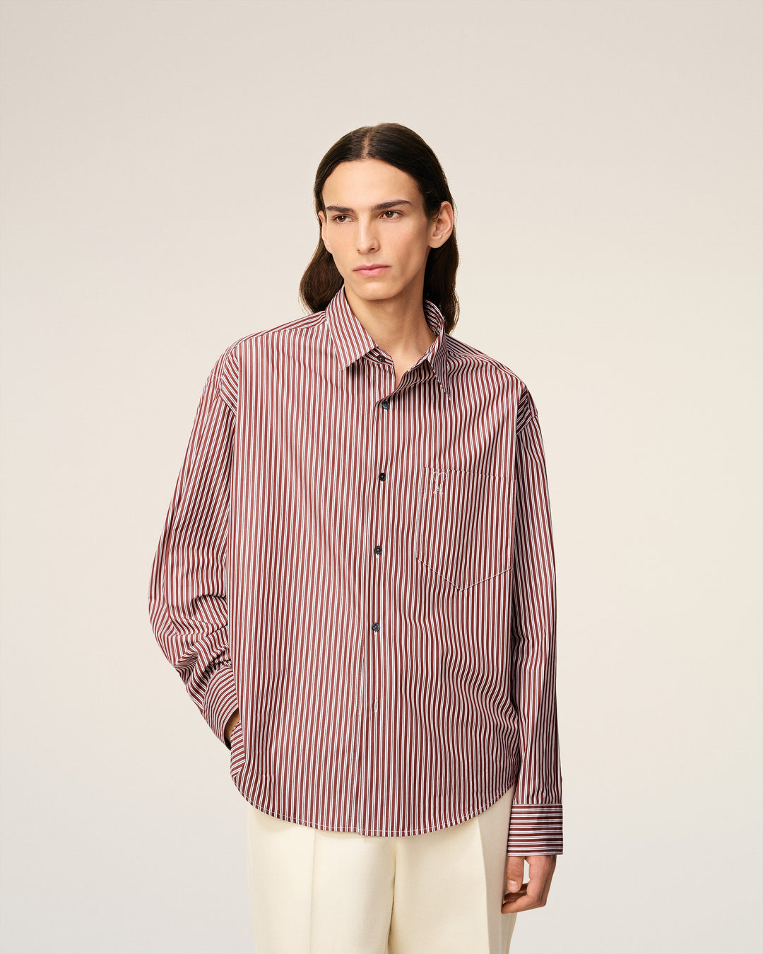 Embossed Adc Boxy Shirt