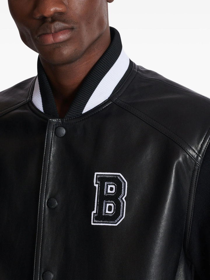 Leatherwool Varsity Jacket