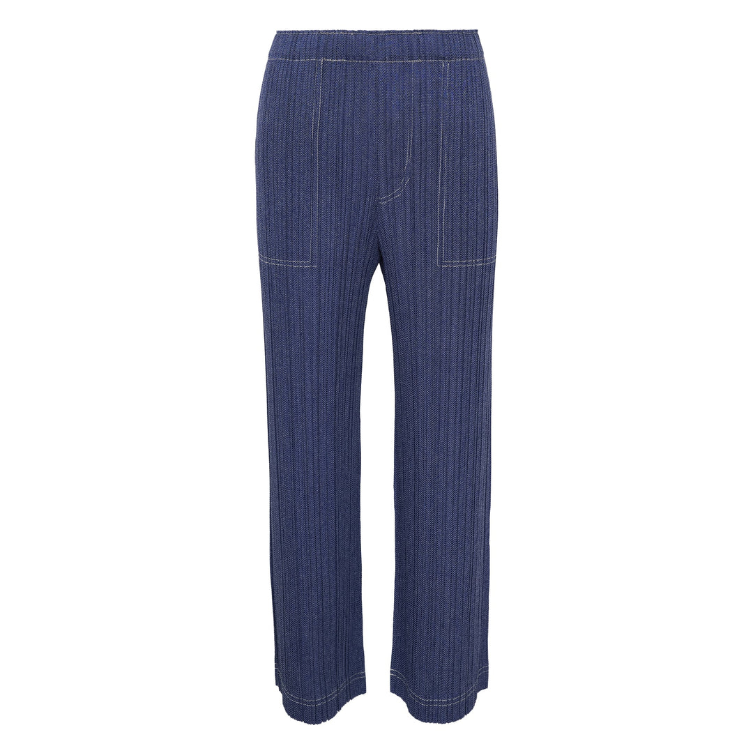 Cotton Denim Pants