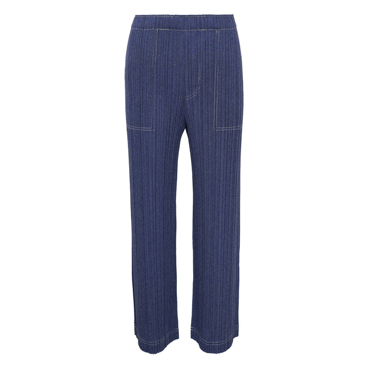 Cotton Denim Pants