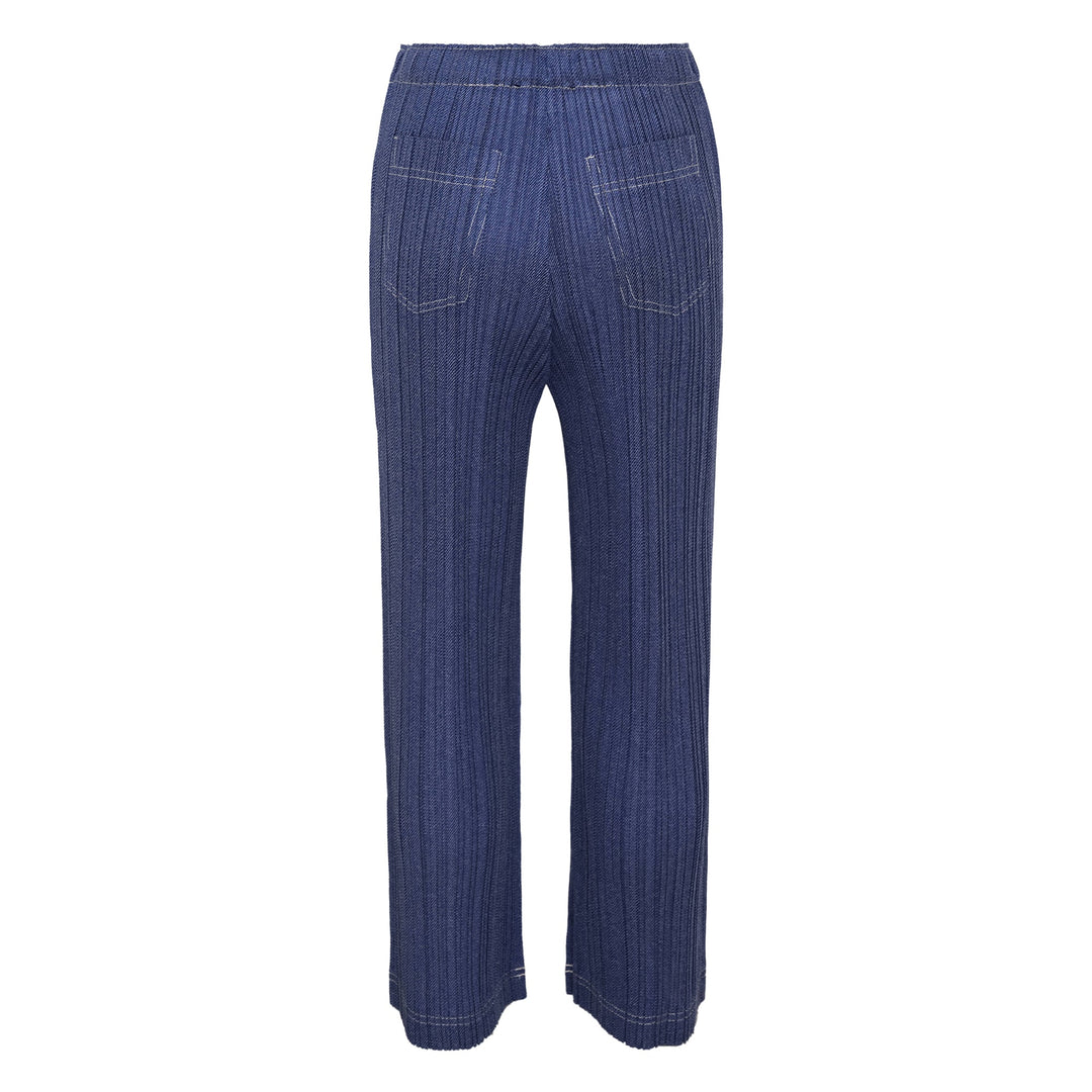 Cotton Denim Pants