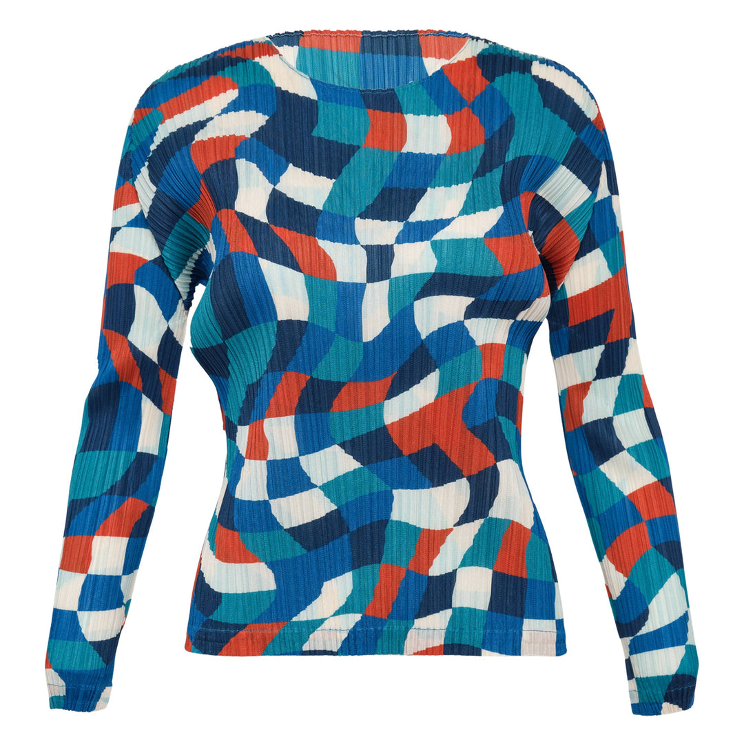 Dancing Square Long Sleeve Top