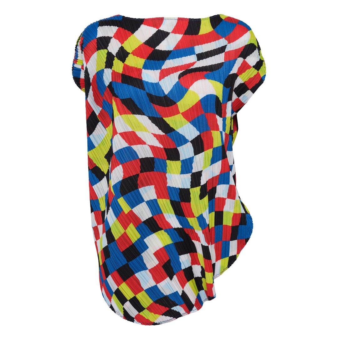Dancing Square Long Sleeve Top