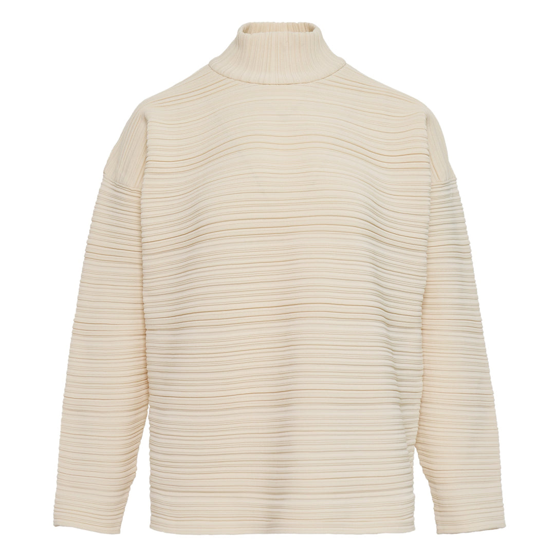 Crepe Long Sleeve Shirt