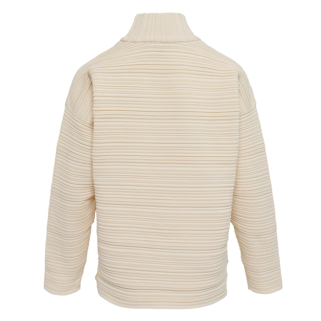 Crepe Long Sleeve Shirt