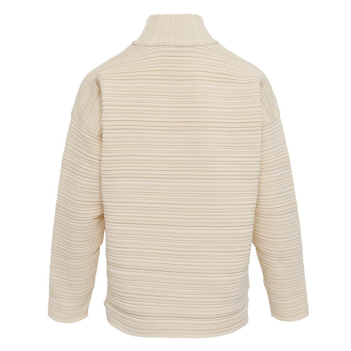 Crepe Long Sleeve Shirt
