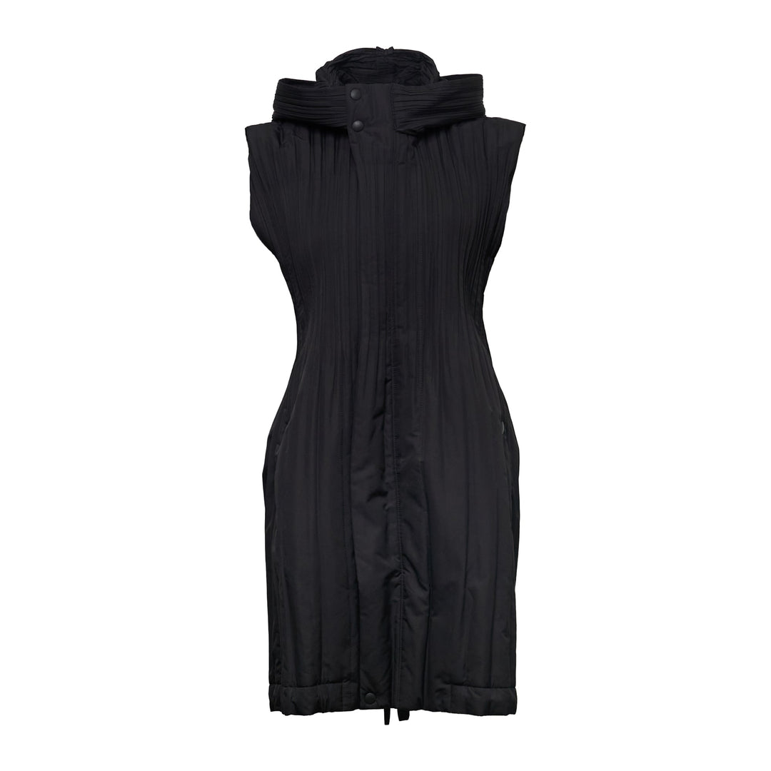 Padded Pleats Coat