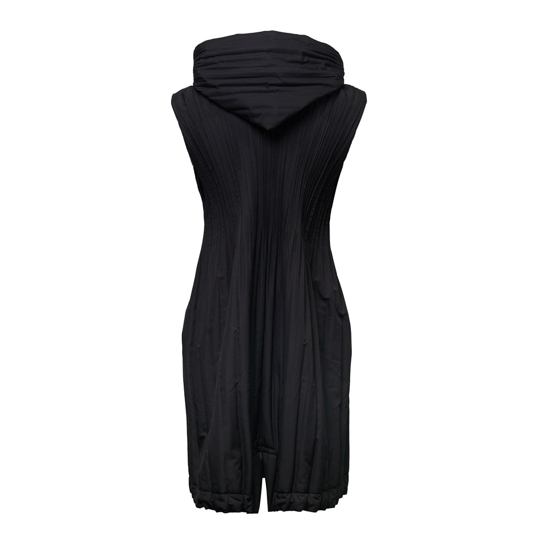 Padded Pleats Coat