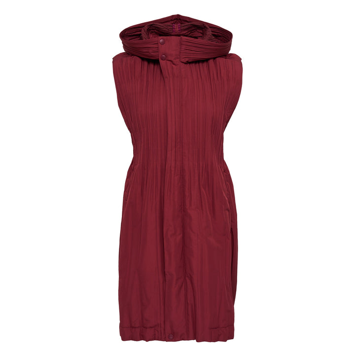 Padded Pleats Coat