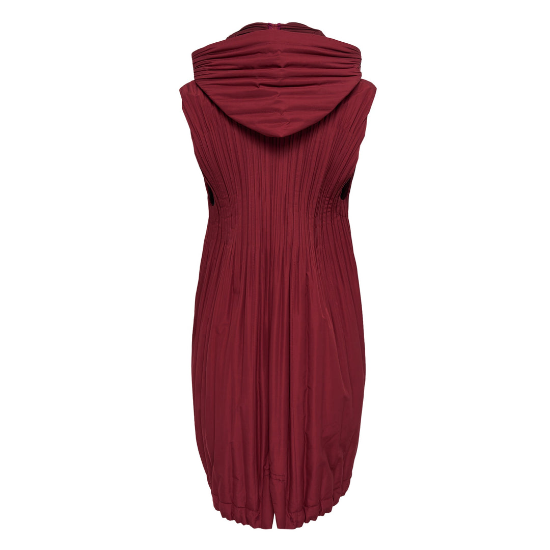 Padded Pleats Coat