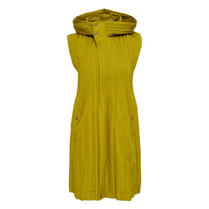 Padded Pleats Coat