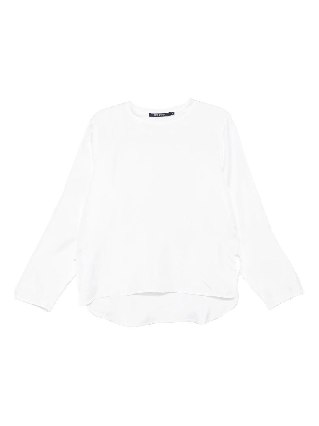 Satin Long Sleeve Blouse