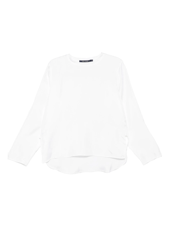Satin Long Sleeve Blouse