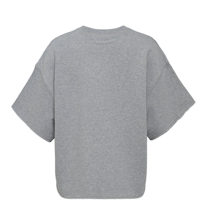 Gray Bustier Layered Top