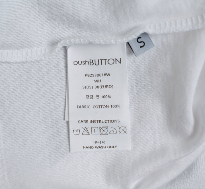 White Backpack Printed T-Shirt